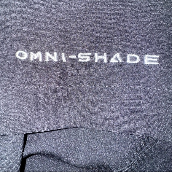 📌Columbia Men’s LARGE Black S SLEEVE PFG Button Up Shirt Outdoor Fishing - Picture 4 of 9